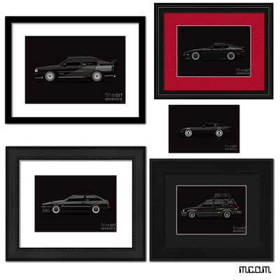 Car Side Profiles - Black Series